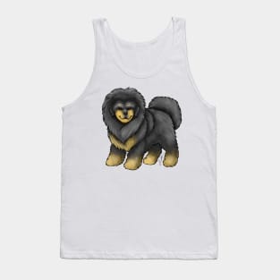 Dog - Tibetan Mastiff - Black and Tan Tank Top